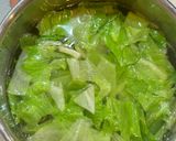 レタスと卵の中華スープ作り方3写真