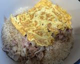 炊飯器⌘豚バラネギ塩チャーハン作り方4写真