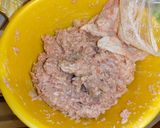 デミきのこ煮込みチーズｉｎハンバーグ作り方3写真