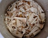 鶏ささみと ブロッコリー えのき オイスター煮作り方5写真