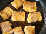 もっちり~豆腐のあまから肉巻き