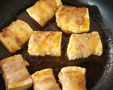 もっちり~豆腐のあまから肉巻き作り方4写真