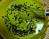 ★チョコチップ入り抹茶アーモンドケーキ♪作り方3写真