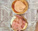マックハンバーガーアレンジ⭐︎月見バーガー作り方3写真