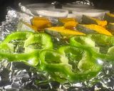 簡単時短ランチ☆かぼちゃ玉ねぎの彩り野菜トースト作り方4写真