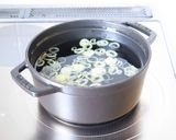 納豆の風味が美味しい【納豆と卵のお味噌汁作り方1写真