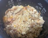 焼き鳥缶とそうめんつゆで簡単　鶏めし作り方6写真
