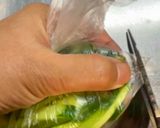 あかもくときゅうりの塩麹酢の物♪作り方2写真