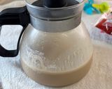ピーナッツチョコ入り✨カフェラテアイス作り方3写真