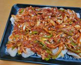 鶏肉のピザ焼き作り方3写真