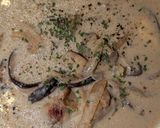 激安 豚こま肉と茸のホワイトストロガノフ作り方10写真