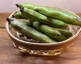 空豆のディップ🫛付け合わせ♪作り方1写真