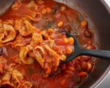 豚肉トマト煮のっけごはん作り方6写真