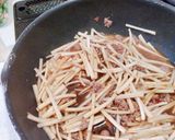 牛肉入りきんぴらごぼう美味作り方2写真