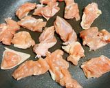 鶏肉とズッキーニの和風パスタ作り方3写真
