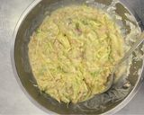 野菜の皮を使ったお好み焼き作り方2写真
