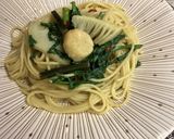 帆立と柚子胡椒oilの筍蕨ぺぺロンチーノ作り方9写真