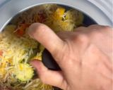 野菜だけで居酒屋級♪ズッキーニチーズ焼き作り方5写真