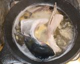 鰤あらの味噌煮作り方3写真