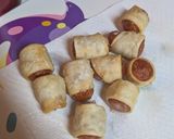 餃子の皮でも作れる!パリパリソーセージ作り方4写真