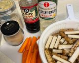 ごぼうのキンピラ風煮物☆作り方1写真