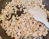 鶏そぼろと高菜炒め作り方3写真
