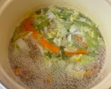 すぐできる⭐︎鶏団子の春雨スープ作り方4写真