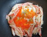夏休み子供喜ぶ時短昼食夕飯カニカマレタス卵炒飯作り方5写真