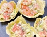 えびとアボカドとサーモンの絶品おつまみ作り方5写真