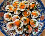 海鮮太巻き 簡単 具沢山のご飯少なめ！作り方9写真
