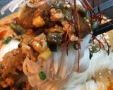 夏に食べたい旨辛ナスの坦々豆乳そうめん作り方20写真