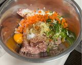 鶏バーグ作り方1写真