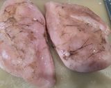 基本の☆茹で鶏＆大葉ソース作り方2写真