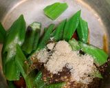 おくらの胡麻和え作り方4写真