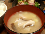 椎茸とじゃがいもの味噌汁