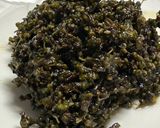 大量のシソの実、甘味噌炒め作り方10写真