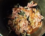 がっつり!肉感あふれるごちそう三色丼作り方1写真