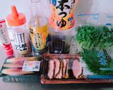 ＊合鴨のパストラミとカイワレ和風サラダ＊作り方1写真