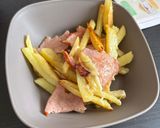 マック風漢のポテトベーコンチーズ焼き作り方5写真