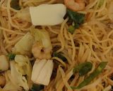 シーフード焼きそば。作り方2写真