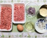 夕飯！ブロッコリートマトミートボール主菜作り方1写真