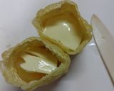 じゅわっと旨い♡チーズ入り冷凍卵のカレー巾着卵作り方4写真