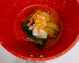 鯖缶乗せトースト作り方1写真
