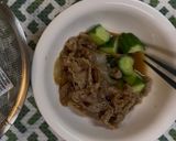 牛丼アレンジ茹できゅうり和え作り方5写真