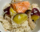 さつまいもの炊き込みご飯作り方4写真