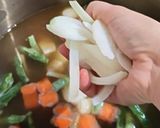 おでんの残り汁で煮込みうどん作り方3写真