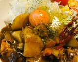 いろいろプラスカレー●チキンたまごカレー作り方4写真