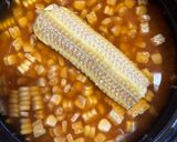 とうもろこし炊き込みご飯〜縁日の風〜作り方3写真