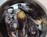鶏むね肉とナスのさっぱり和え！作り方3写真
