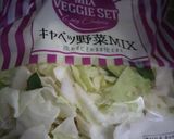 カット野菜を使ったお好み焼き！作り方1写真